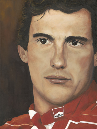 Ayrton Senna Painting